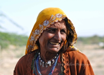 Nomad woman, Bishnoi Village